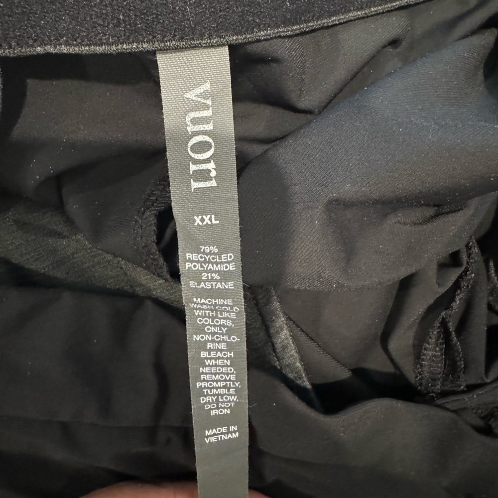 Vuori Fleet Jogger Black Athletic pants active athliesure, men’s xxl - Picture 6 of 10